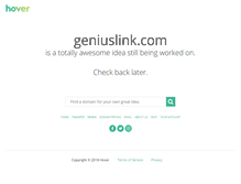 Tablet Screenshot of geniuslink.com